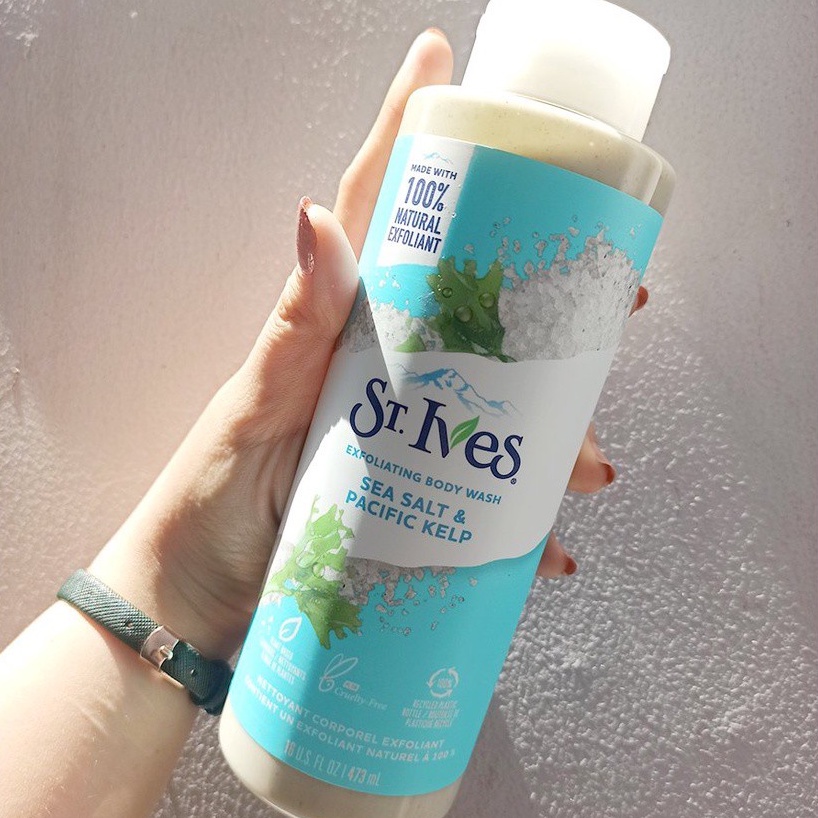 Sữa Tắm Tẩy Tế Bào Chết St.Ives Purifying Sea Salt 709ml