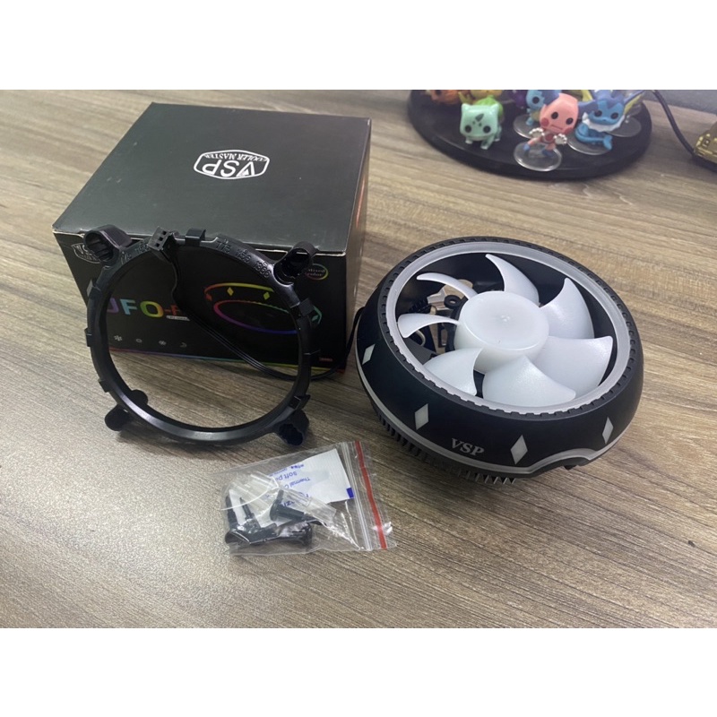 QUẠT TẢN NHIỆT CPU COOLMOON UFOX LED RGB
