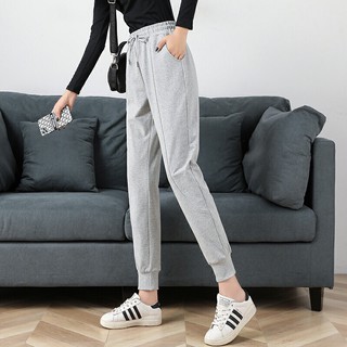 Quần jogger nỉ nữ cá tính