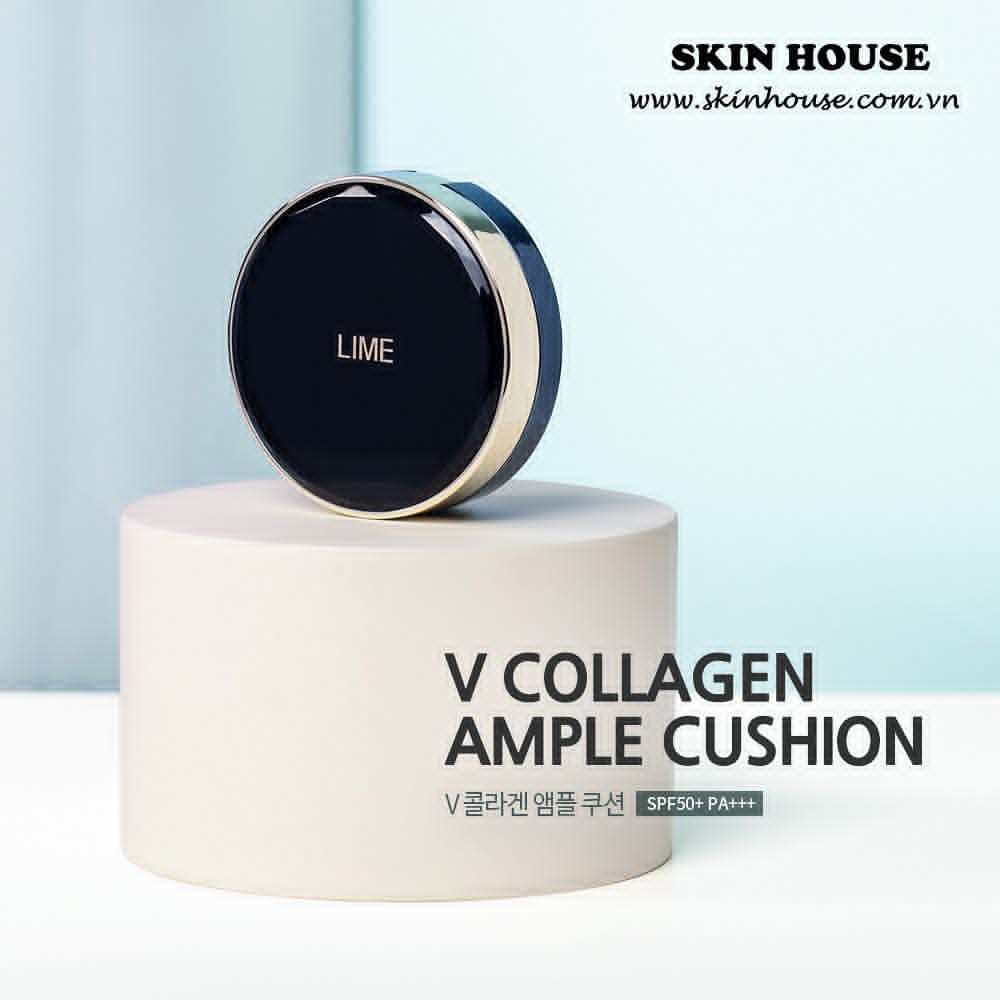 Phấn Nước Dành Cho Da Thường Và Da Khô Lime V Collagen Ample Cushion Limited Edition