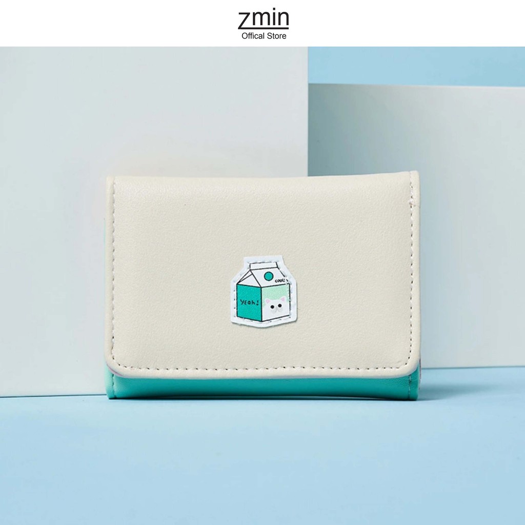 Ví mini nữ cầm tay Zmin, chất liệu cao cấp có thể bỏ túi - V006 | BigBuy360 - bigbuy360.vn