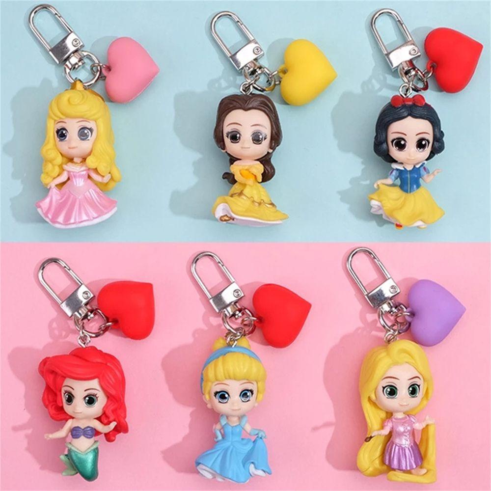 Móc Khóa Hình Công Chúa Rapunzel Dễ Thương Giá Đỡ