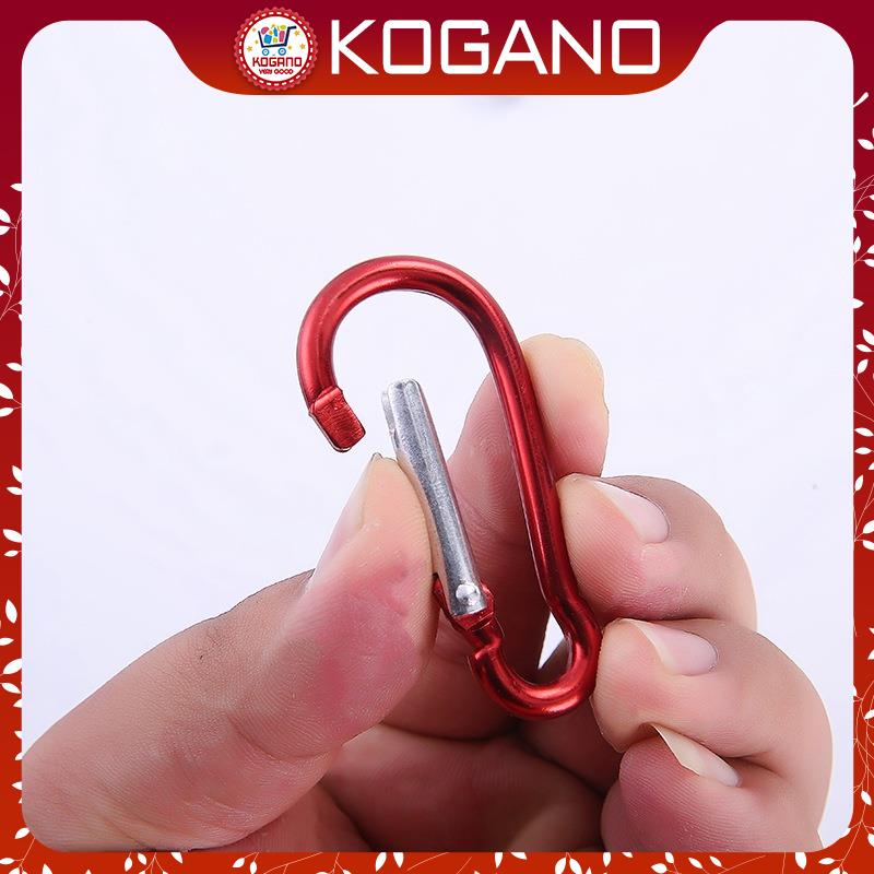 Móc khóa EDC KOGANO móc chìa khóa xe, móc balo du lịch, dã ngoại, phượt carabiner nhôm siêu bền HG-001091