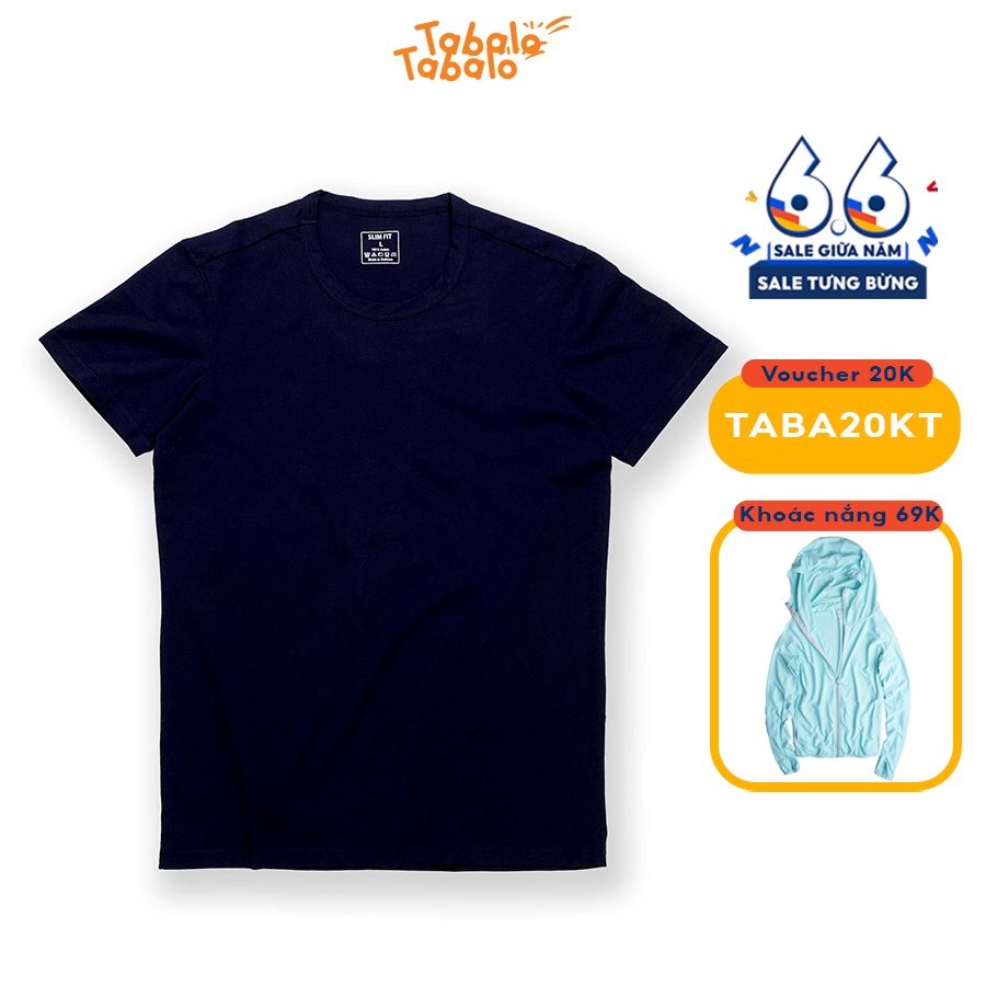 Áo Thun Cotton Tabalo Nature T-Shirt, Áo Thun Mùa Hè, Thoáng Khí, Nhanh Khô, Mềm Mại, Chống Nhăn Cực Tốt