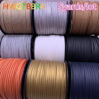 Cuộn Dây Da Lộn 5 Yards / 3mm Làm Trang Sức Thủ Công