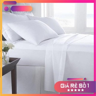 Drap trắng trơn cho nhà nghĩ , khách sạn 1m/ m2/4/6/8 2 tấc