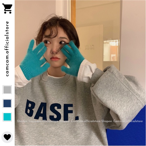 Áo Nỉ BASF Form Rộng Basic Phong Cách Hàn Quốc Mùa Đông Dễ Mặc Camstore | BigBuy360 - bigbuy360.vn