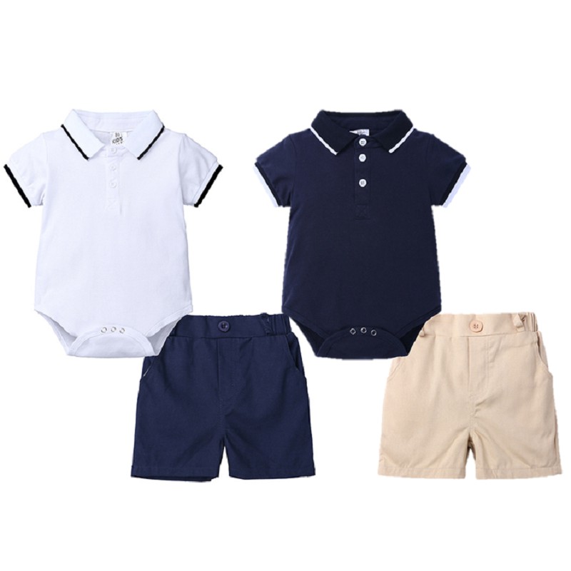 2 Bộ Quần Áo Polo Cho Bé Trai
