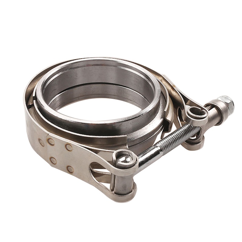 Kẹp Ống Pô Giảm Thanh Bằng Thép Không Gỉ 304 Cho Xe Hơi