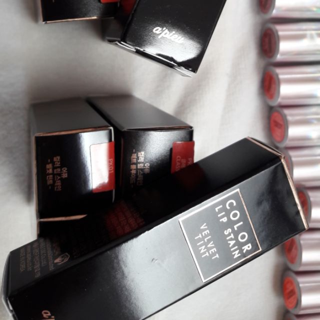 Son Apieu lip stain velvet tint