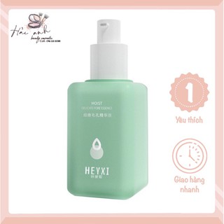 HEYXI serum Tinh chất chai nhỏ màu xanh lá cây thu nhỏ lỗ chân lông Tiktok , small bottle of green essence