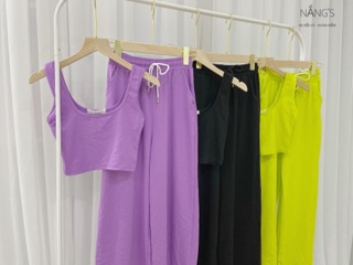 Set áo croptop và quần