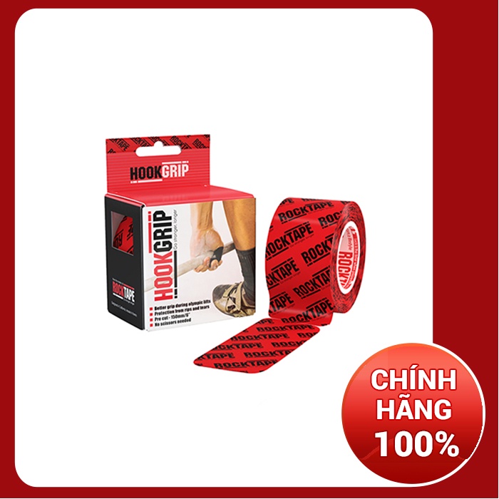 Băng Dán Bảo Vệ Ngón Tay Tập Cử Tạ HookGrip Tape Thumb Protection RockTape