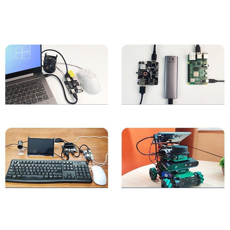 Bảng Mạch Mở Rộng 5Gbps USB Dành Cho Jetson for Nano / ROS Robot Car Raspberry Pi 2.5inch HDD / SSD