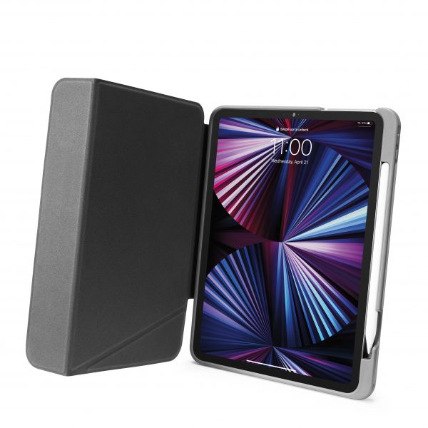 Bao da từ tính  Tomtoc Vertical cho Ipad Pro 11 inch 2021 - Hỗ trợ sạc không dây cho Apple Pencil, hàng chính hãng