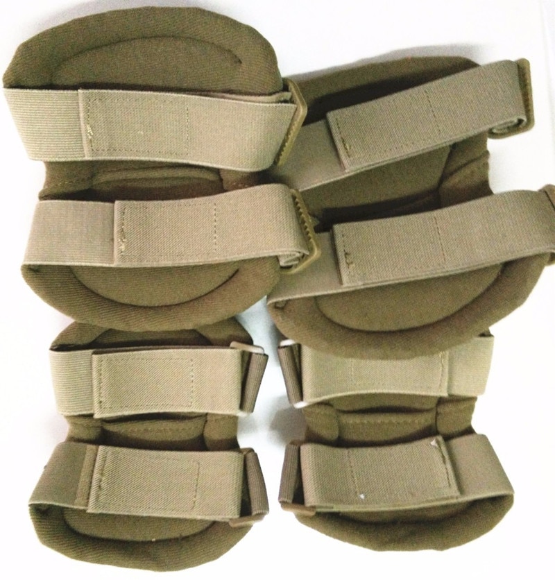 Tactical KneePad Elbow Knee Pad Quân đội Bảo vệ đầu gối Quân đội Airsoft Thể thao ngoài trời Làm việc Săn bắn Trượt băng An toàn Thiết bị Đầu gối