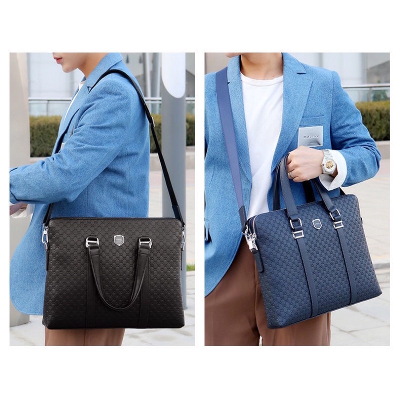 Cặp Xách Da Nam carxterken Thời Trang Công Sở Mẩu 8055