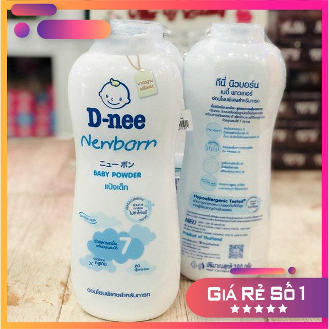 Phấn Rôm Em Bé Dnee D-nee Baby Powder Chính Hãng Thái Lan Chai 380g