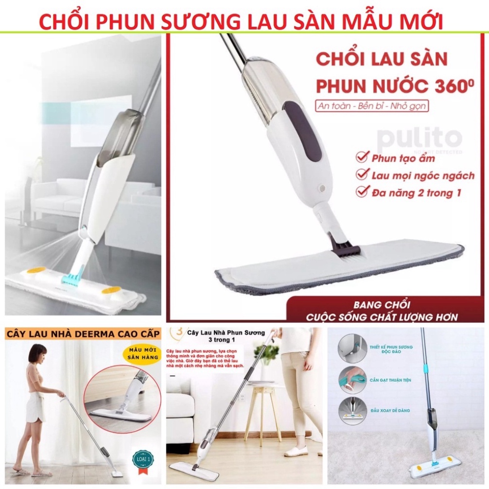 Cây Lau Nhà Phun Sương Cao Cấp