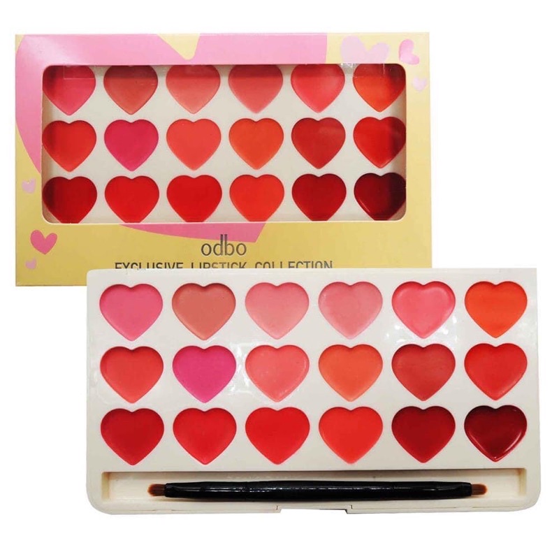 Bảng son trái tim Obdo