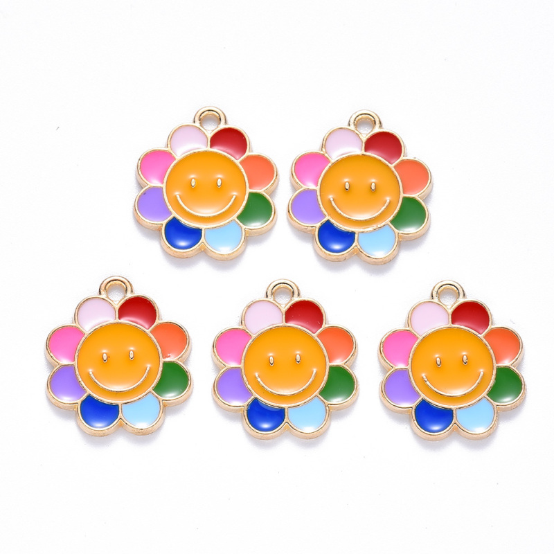 Set 10 Mặt Dây Chuyền Tráng Men Phong Cách Nhật Bản Độc Đáo