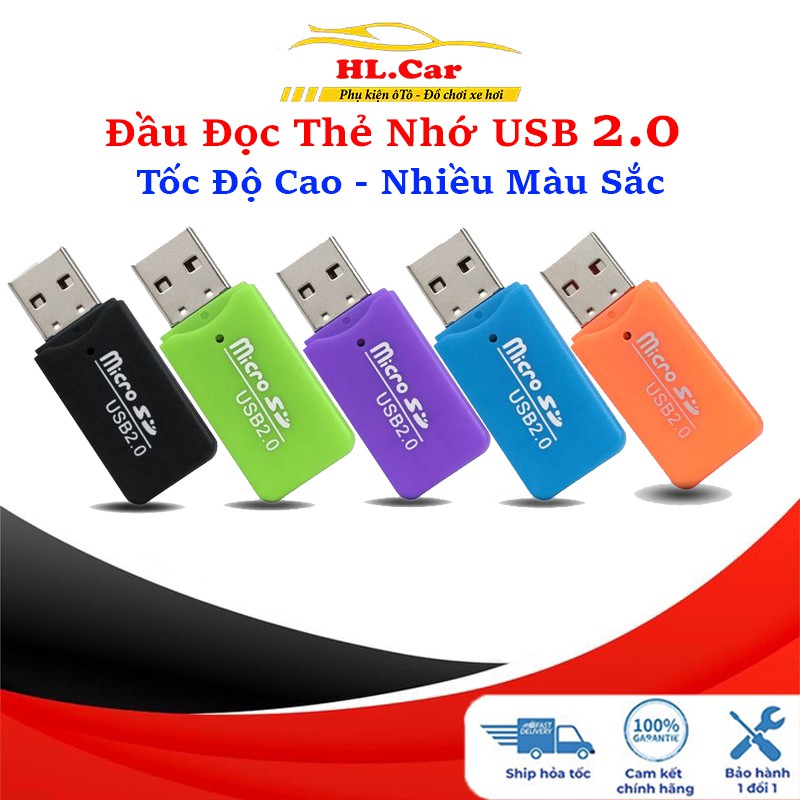 Đầu Đọc Thẻ Nhớ Mini USB 2.0