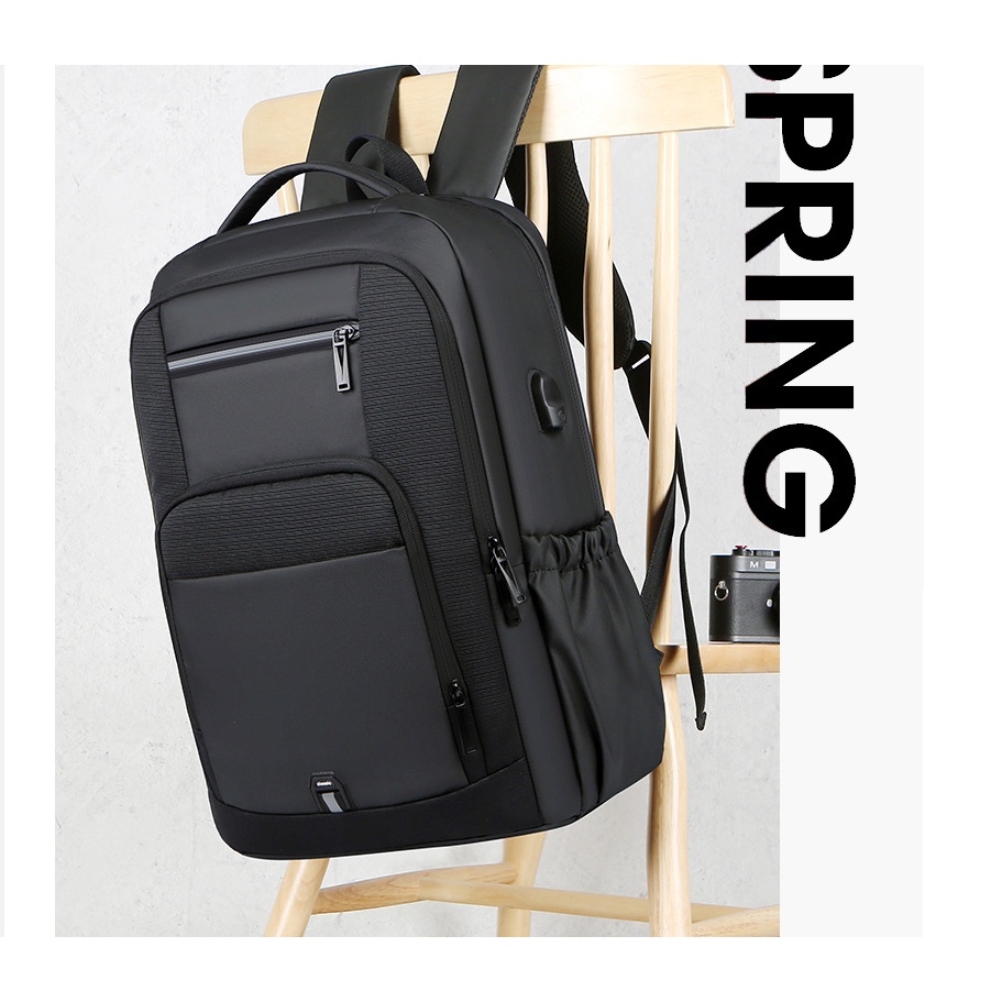 Balo laptop nam đa chức năng cao cấp phong cách mới 15.6&quot;