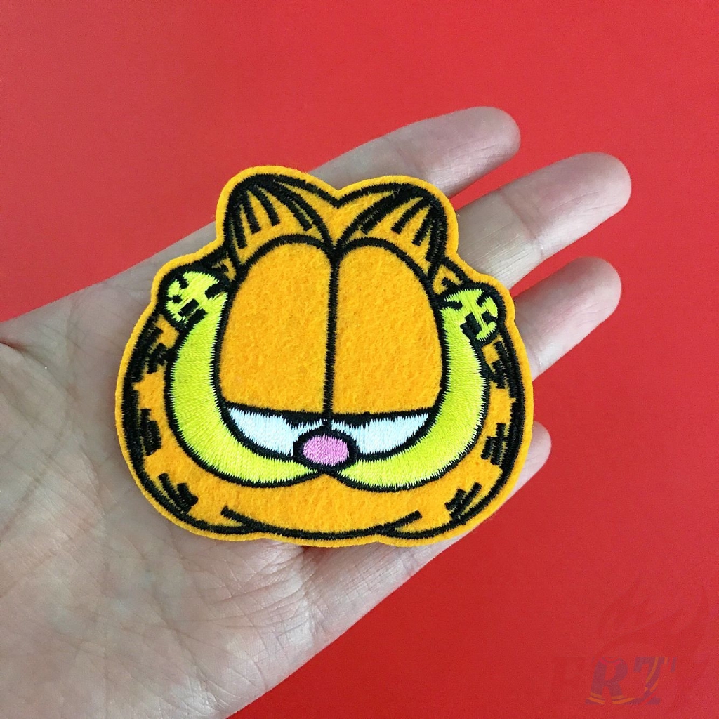 ☸ Cartoon：Garfield Patch ☸ 1Pc Cat Diy Sew On Iron On Patch（Garfield - Series 01）