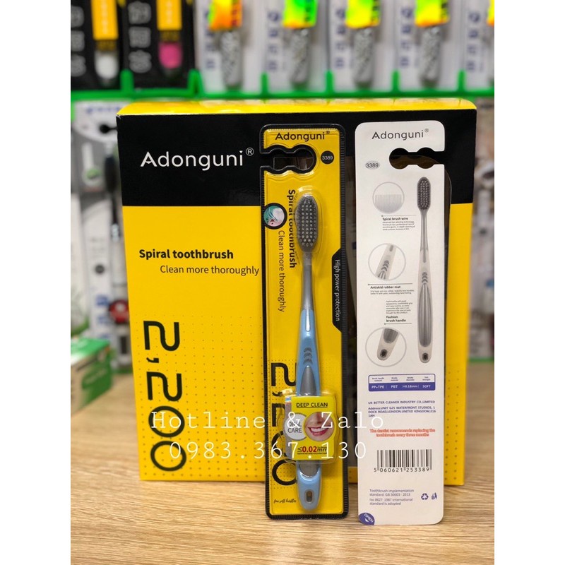 Bàn Chải Đánh Răng Lông Xoắn Siêu Nhỏ No.3389