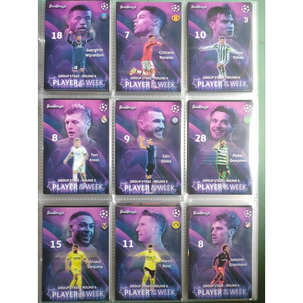 Thẻ SKY BRTH PLAYER OF THE WEEK ROUND 4 | Cristiano Ronaldo Lewandowski Paulo Dybala Goncalves Wijnaldum TAA Arnold