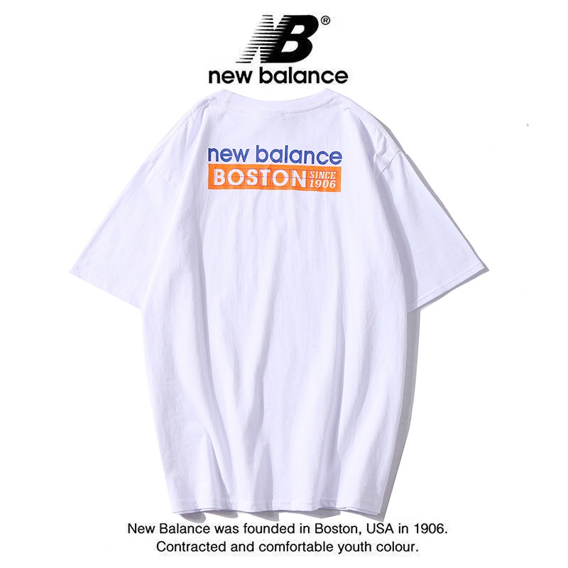 Áo Thun Thể Thao New Balance Tay Ngắn Chất Liệu Cotton Thời Trang Dành Cho Nam Và Nữ