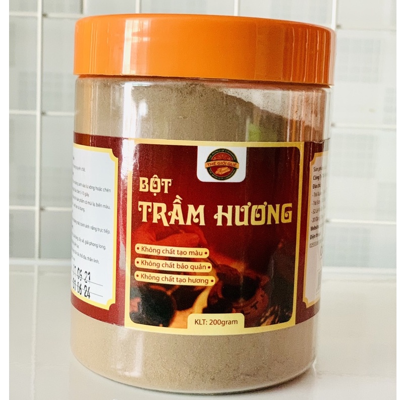 BỘT TRẦM HƯƠNG TỰ NHIÊN 100% NGUYÊN CHẤT/Tẩy uế, Xông nhà 200g