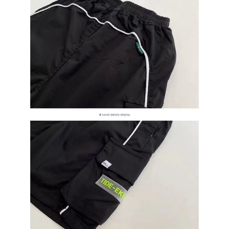 Quần Short Dáng Rộng Thiết Kế Mới Năng Động Thời Trang Mùa Hè Dành Cho Bé Trai 2022