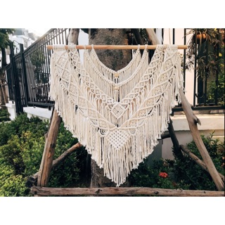 Macrame treo tường chiều ngang 1 mét