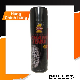 Xịt dưỡng xích top1 synthetic chain wax - 400ml bôi trơn xích hiệu quả
