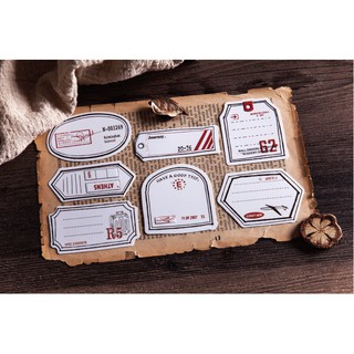 Sticker travel label