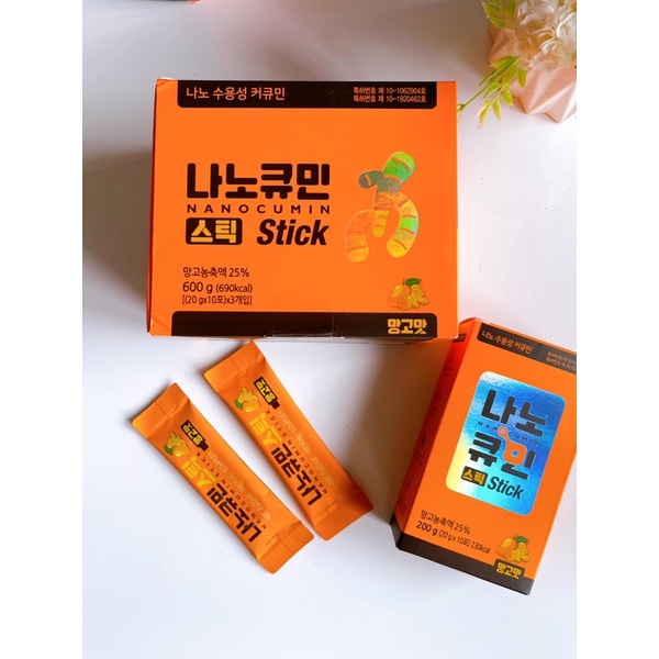 Thạch Nghệ Curcumin vị xoài nội địa Hàn