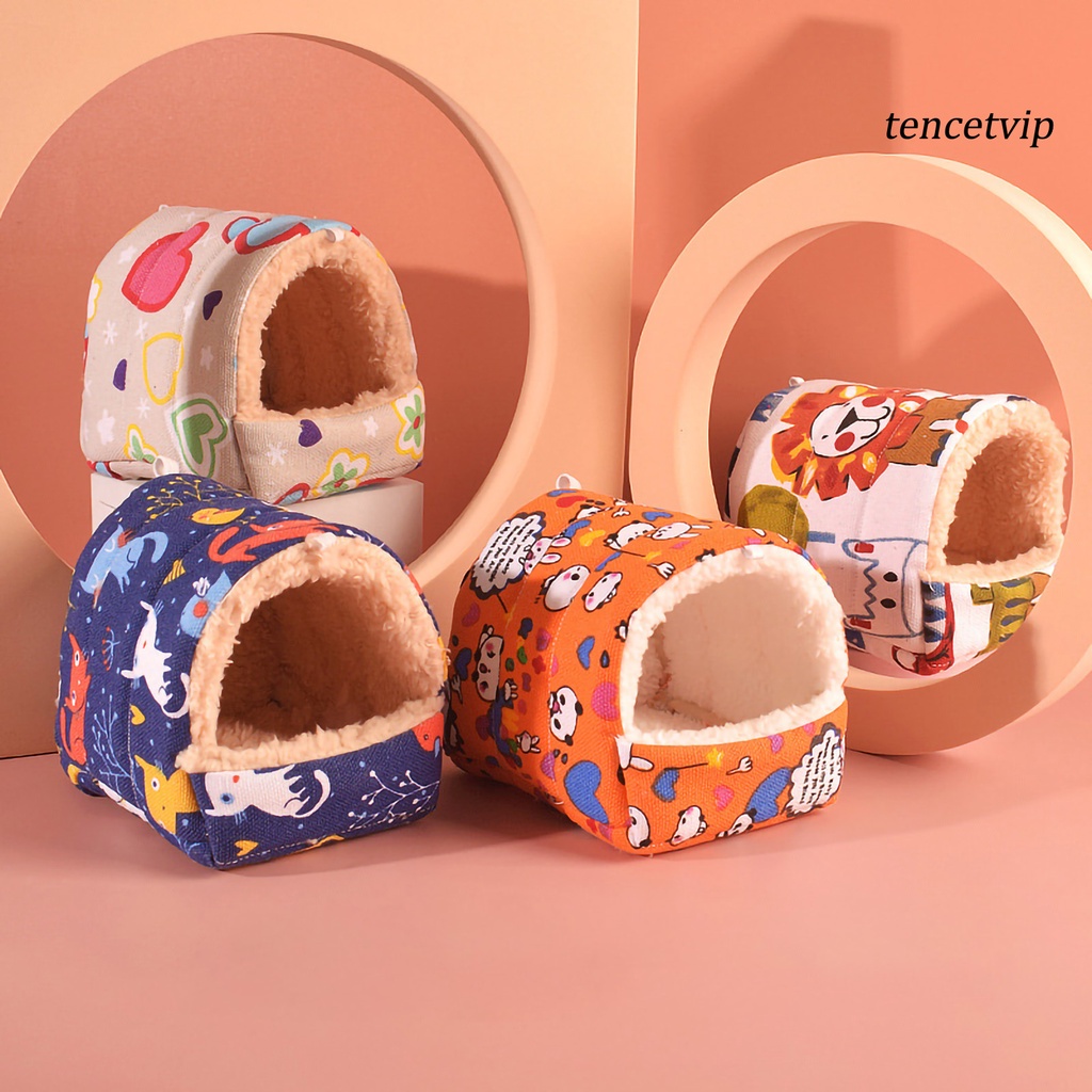 Giường ngủ mini bằng vải bông ấm áp cho thú cưng tùy chọn màu sắc