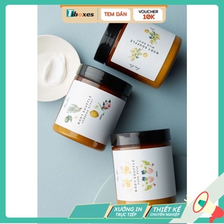 Tem Nhãn Dán Chai Thuỷ Tinh Thiết Kế Đẹp TiBoxes Thiết Kế In Ấn Chuyên Nghiệp Tư Vấn Miễn Phí