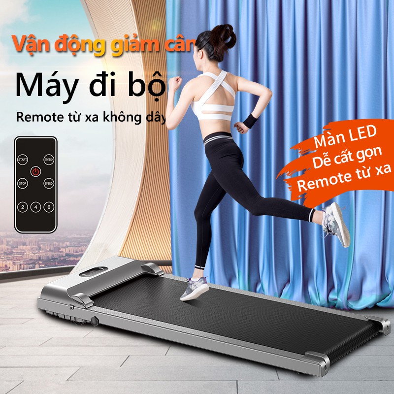 Máy chạy bộ Máy đi bộ trong nhà máy đi bộ gia dụng băng chạy chống rung EVA không có tay cầm nhỏ