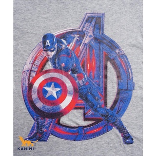 Bộ thun cotton Marvel bé trai (2-4 tuổi cho bé 12-20kg)