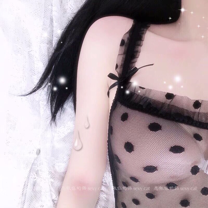 Bodysuit ren chấm bi cosplay bé Thỏ đáng yêu sexy / Đồ lót liền thân gợi cảm CP50 CICI BONITA HCM
