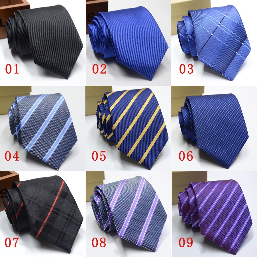 Cà Vạt Sọc 8CM Sang Trọng Dành Cho Nam