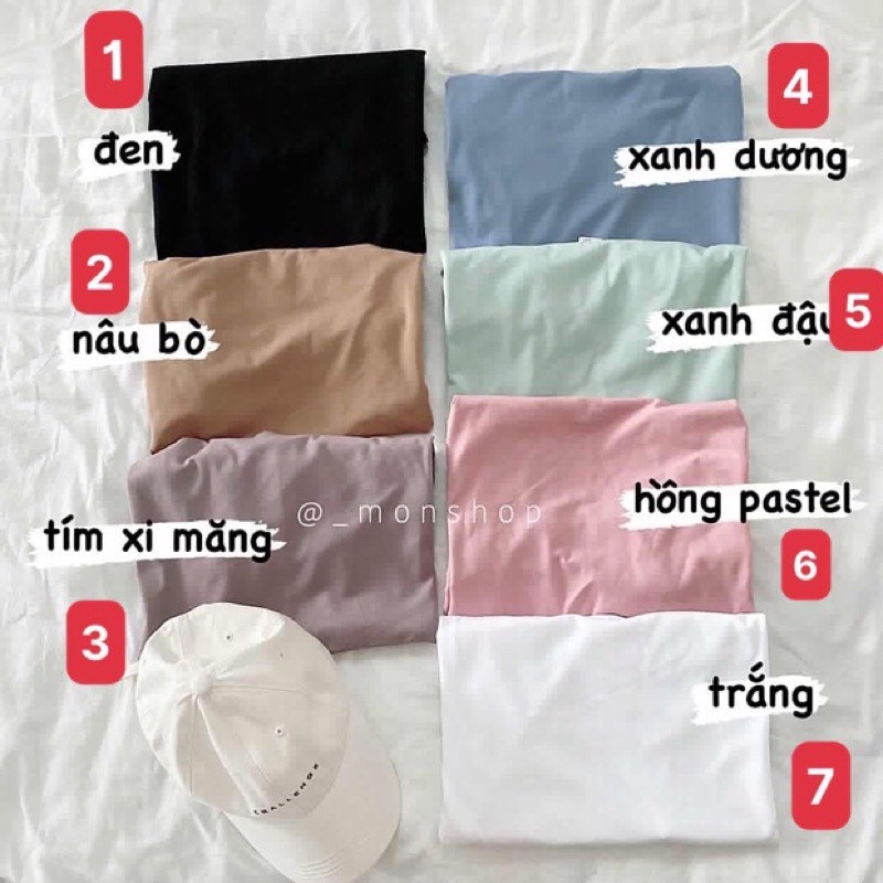 Áo thun trơn Việt Nam form vừa