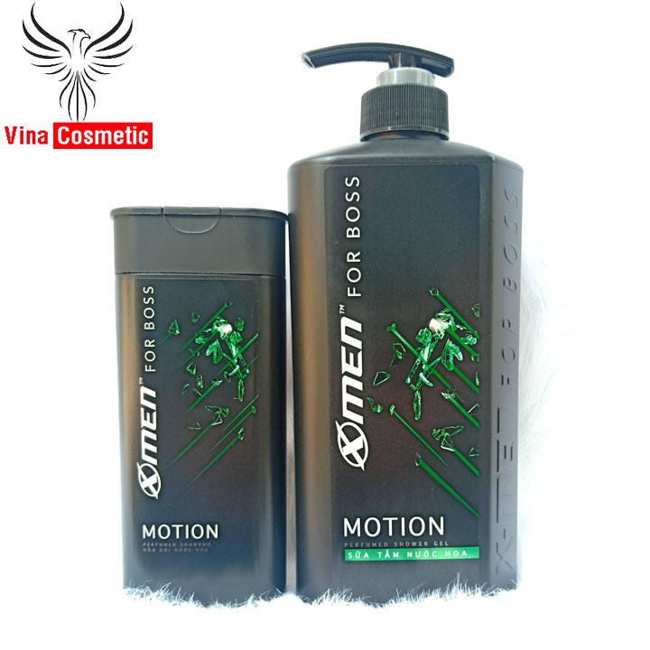 Sữa Tắm Nước Hoa Xmen For Boss Motion 650g - Tặng Dầu Gội XMen For Boss Motion 150g