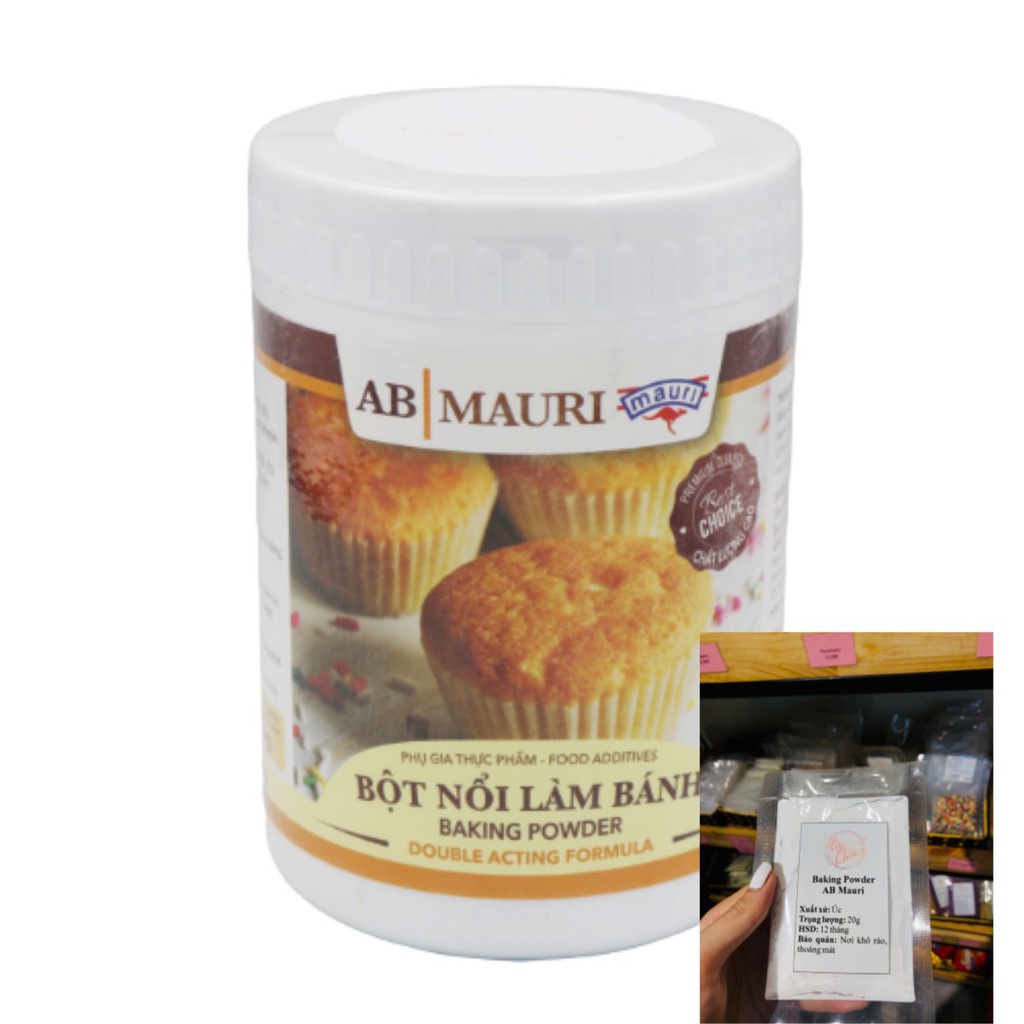 Bột nổi làm bánh/Baking Powder ABMauri 20gr