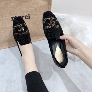 SLIP ON #CN ĐÍNH ĐÁ FULLBOX