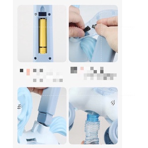 Xe đẩy ngựa thổi bong bóng Đáng yêu cho bé