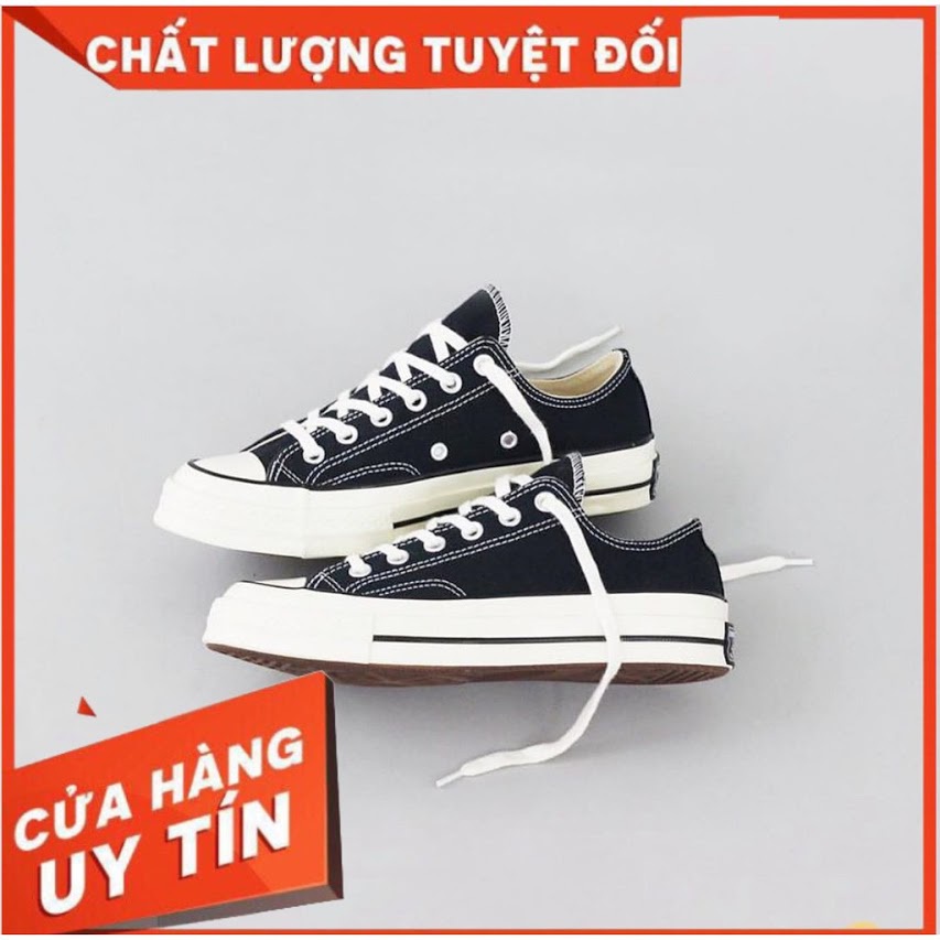 Giày thể thao CV classic Màu đen, Giày snaeker nam nữ cao cấp Full box bill