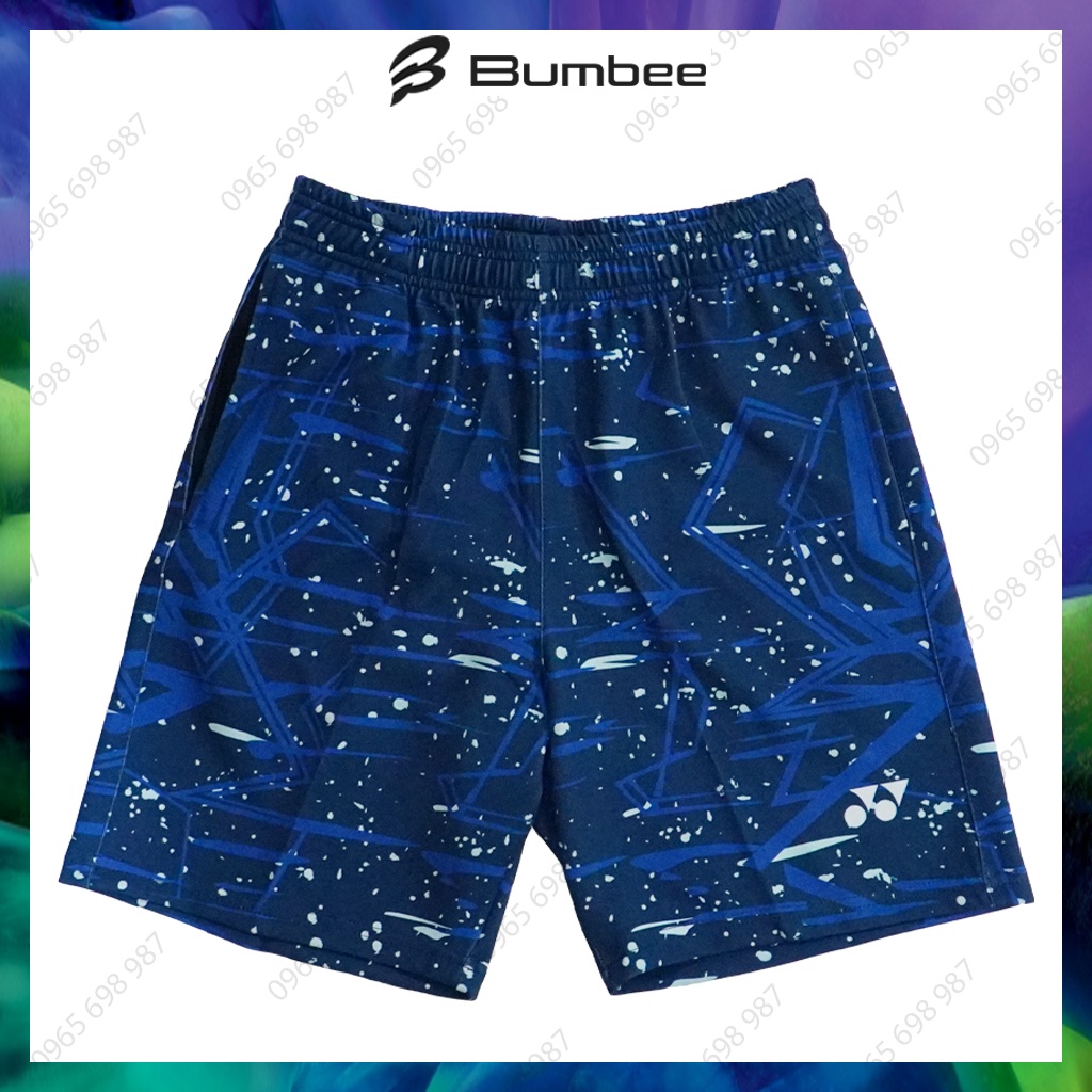 Quần cầu lông Yonex, quần chấm bi chất liệu cao cấp không xù